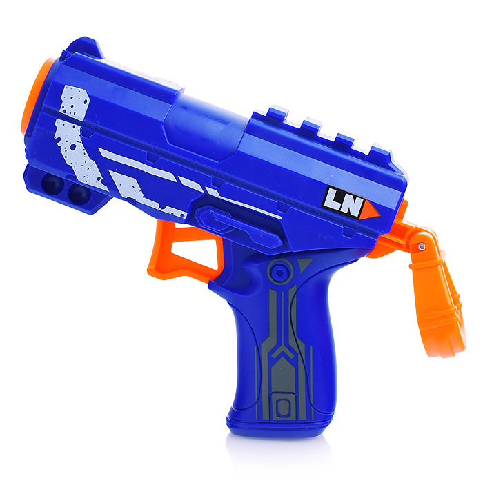 Пистолет G6 с мягкими полимерными пулями и шариками, на листе