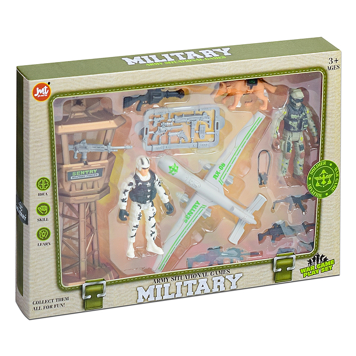 Фото к товару Набор военный F10-3 "Граница" в коробке Набор военный F10-3 "Граница" в коробке