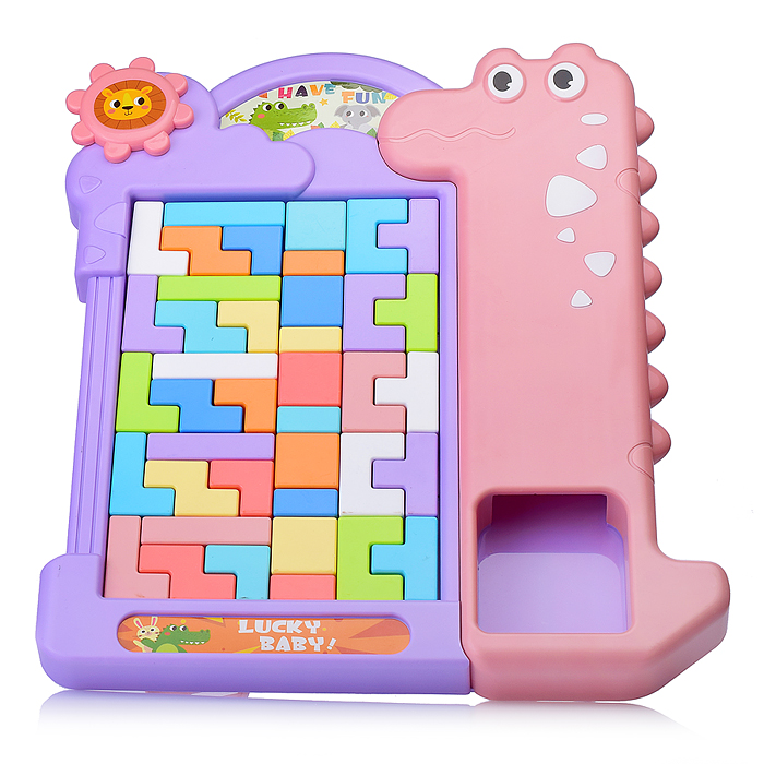 Головоломка 99-1 "Крокодильчик" в коробке