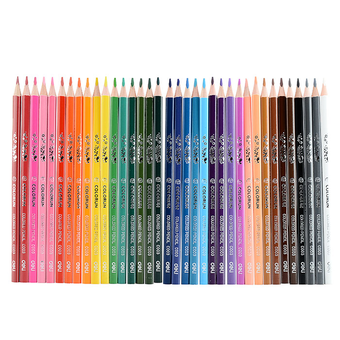 Карандаши цветные 36 цв тополь коробка/европод.