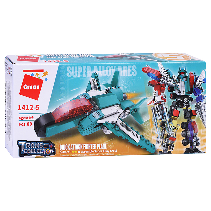 Конструктор 1412 "Космический транспорт" в ассортименте, в коробке