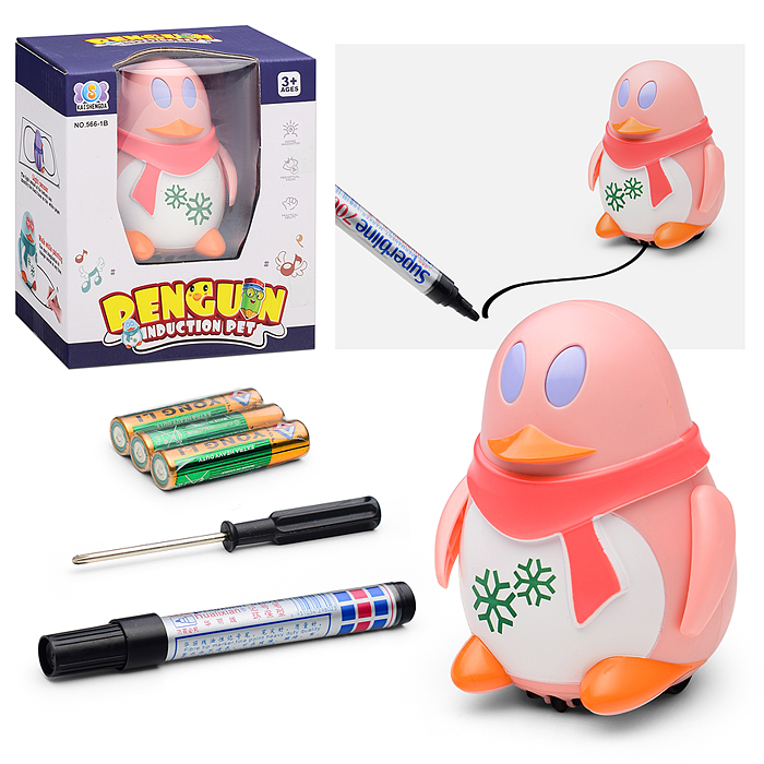 Пингвин 566-1B на батарейках, в коробке