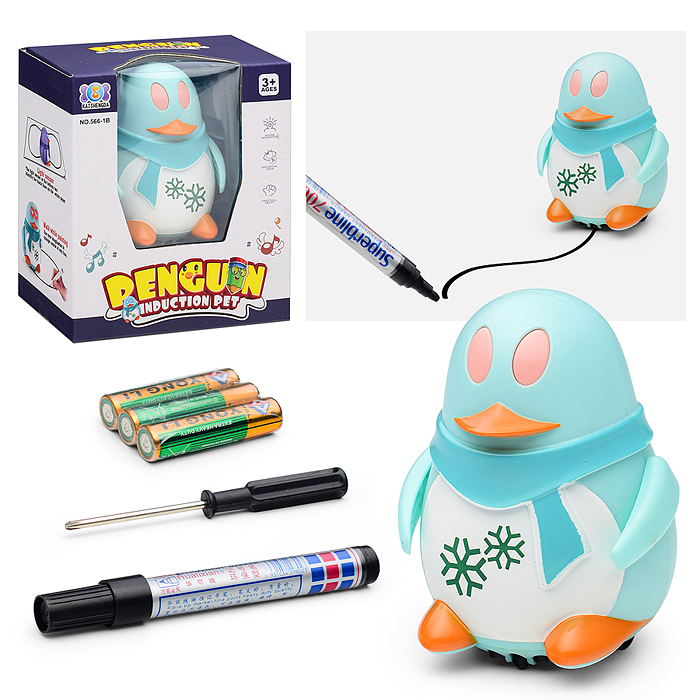 Пингвин 566-1B на батарейках, в коробке