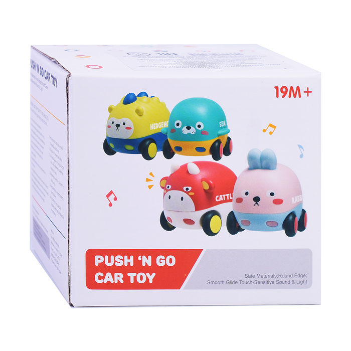 Машина MD2141 "Тюлень" на батарейках, в коробке