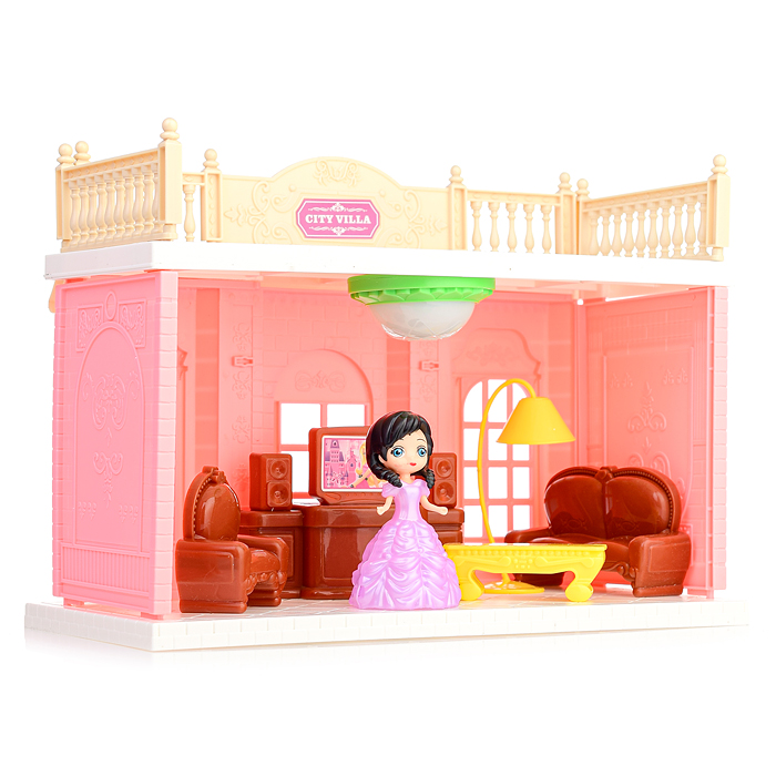 Дом для кукол JRD967-64B "Летний домик" в коробке