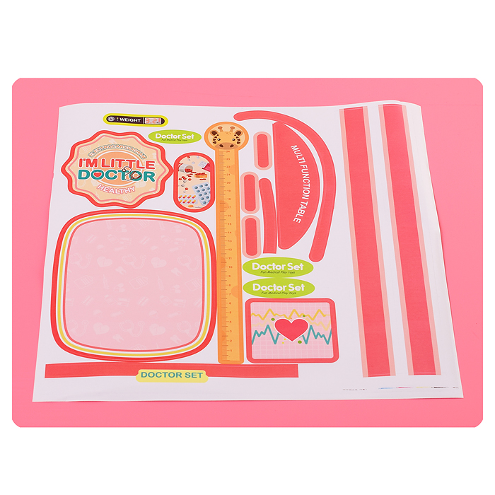 Игровой набор 8834A-1 "Я доктор" с куклой, в коробке