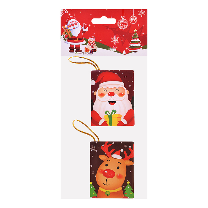 Открытка новогодняя S1998 "Новогоднего настроения" в пакете