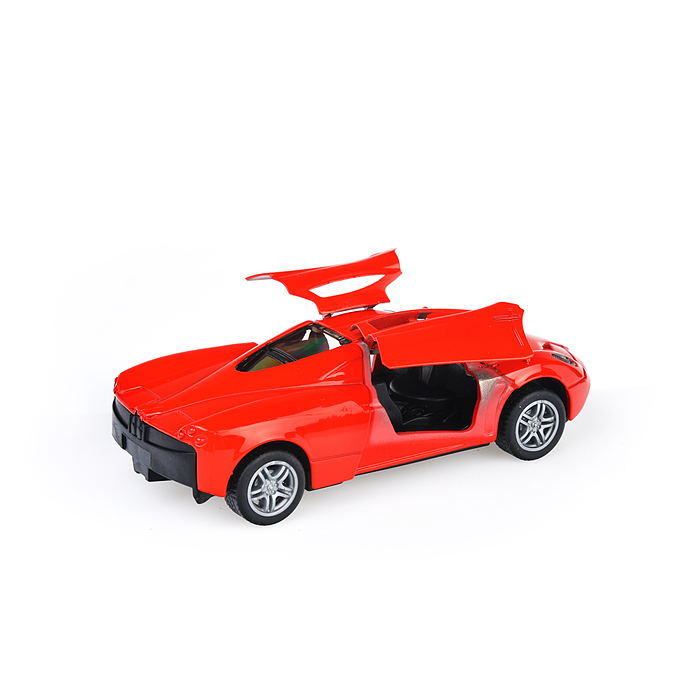 Машина F1117-2M "Гоночная" метал., двери открываются вверх, в дисплее