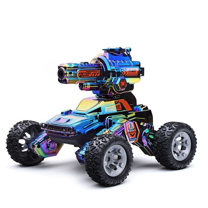 Машина JT697 "Fire shells-2" р/у, 27 MHz, в коробке