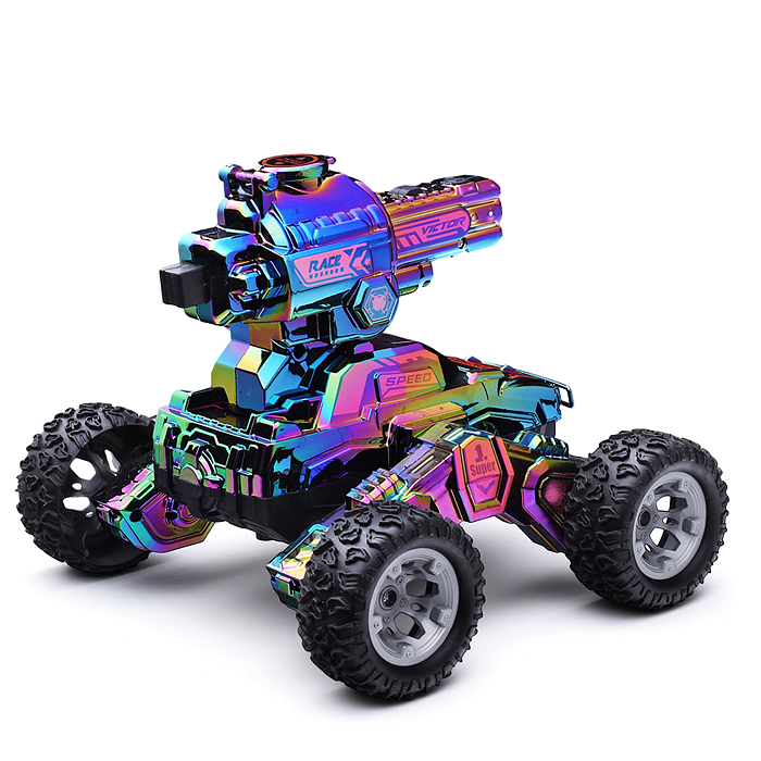 Машина JT697 "Fire shells-2" р/у, 27 MHz, в коробке