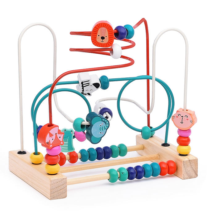 Игра Лабиринт D1236-1 "Зоо", со счетами