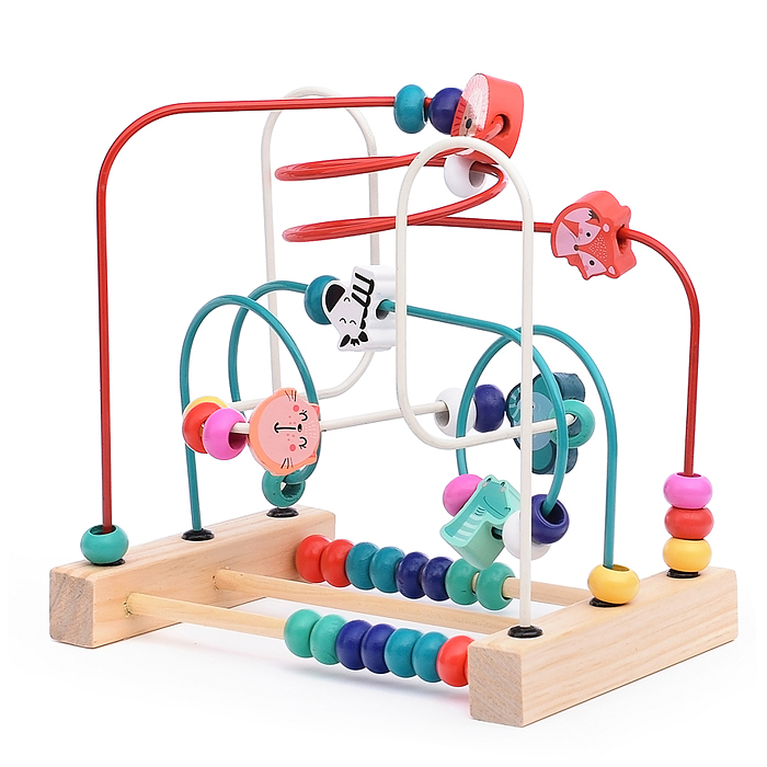 Игра Лабиринт D1236-1 "Зоо", со счетами