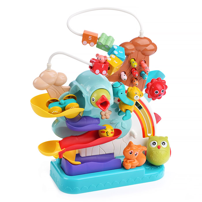 Модуль развивающий 688-34 "Веселые зверята" в коробке