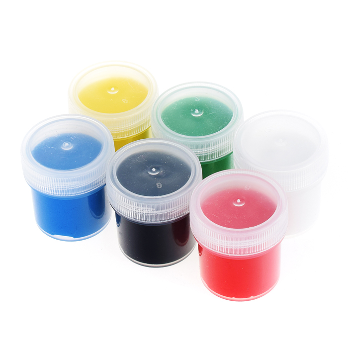 Фото к товару Гуашь 6 цв. Классика 20 мл 3+ Гуашь 6 цв. Классика 20 мл 3+