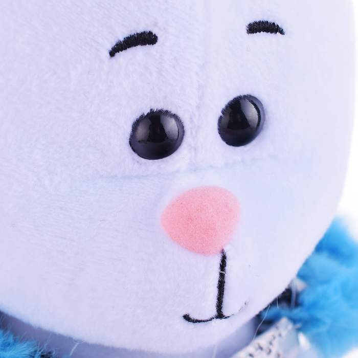 Зайчик Зефир, в жилетке, 25см