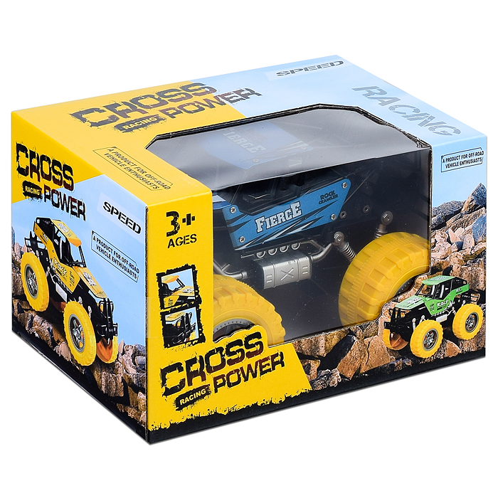 Машина 026-31 инерционная "Cross-Ралли" в коробке