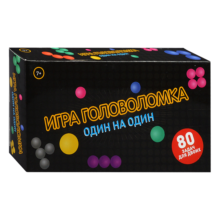 Настольная игра головоломка IQ-5A "Один на один" в коробке