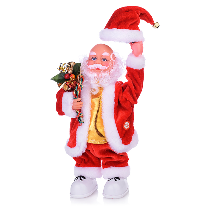 Фото к товару Музыкальный Дедушка S1341 "Здравствуй, Новый год!" в коробке Музыкальный Дедушка S1341 "Здравствуй, Новый год!" в коробке