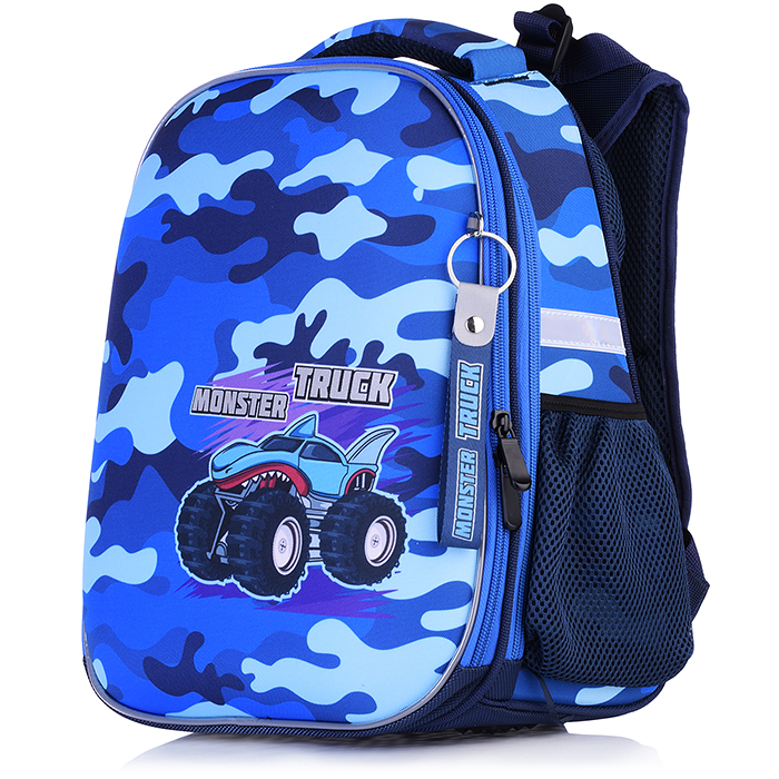 Рюкзак каркасный "Милитари акула" 2 отделения на молнии