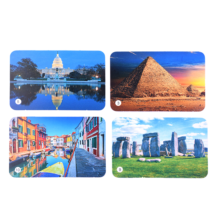 Фото-мемо "Весь мир" 34 карточки