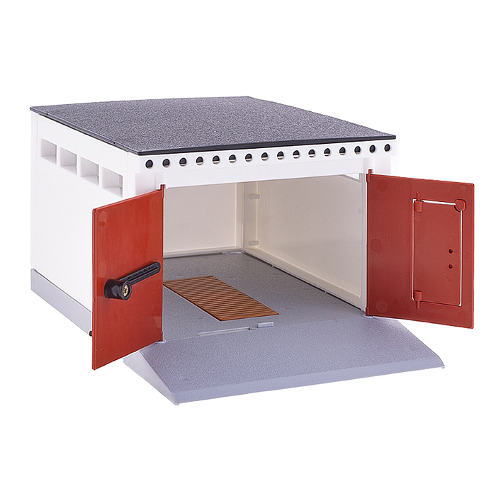 Фото к товару Гараж с распашными воротами (Для масштабных моделей) Гараж с распашными воротами (Для масштабных моделей)