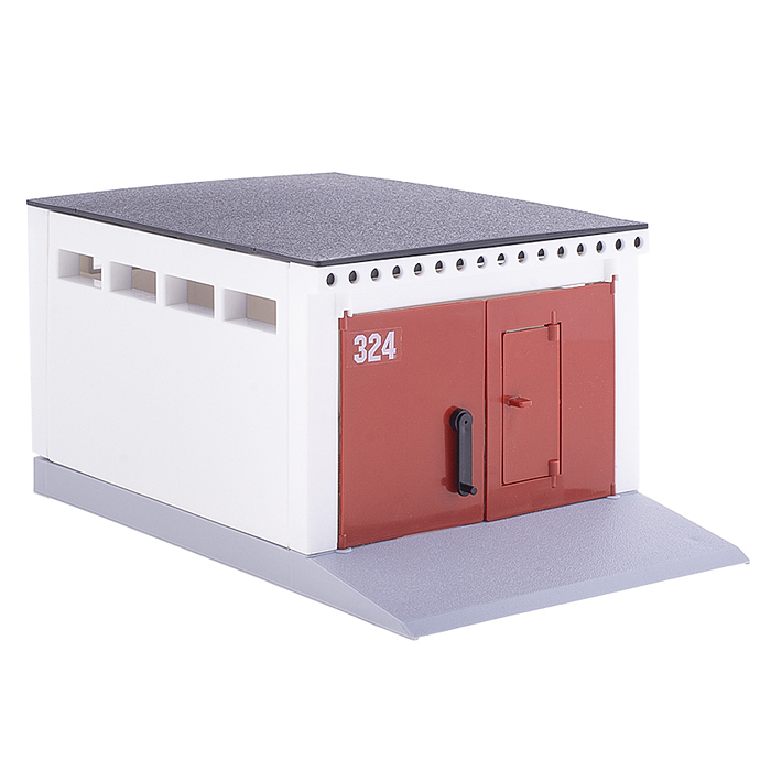 Фото к товару Гараж с распашными воротами (Для масштабных моделей) Гараж с распашными воротами (Для масштабных моделей)