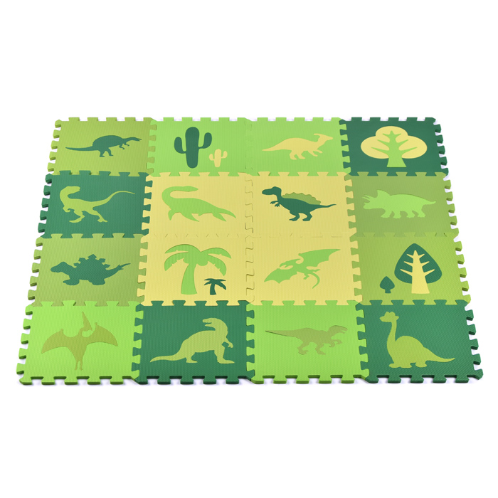 Развивающий коврик-пазл 00-2851 "Юрский период" 30*30*1см
