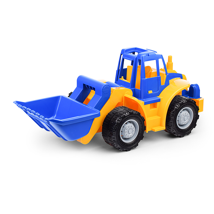 Трактор "Богатырь" с грейдером