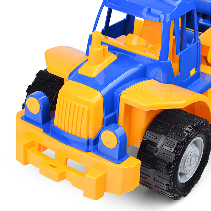 Трактор "Богатырь" с грейдером