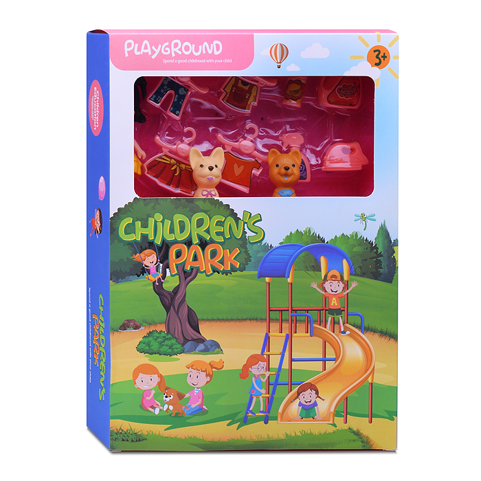 Набор HY001-A1 "Питомцы" Детский парк, в коробке