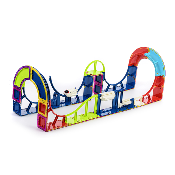 Фото к товару Трек AQ-883 "Крутой вираж" в коробке Трек AQ-883 "Крутой вираж" в коробке