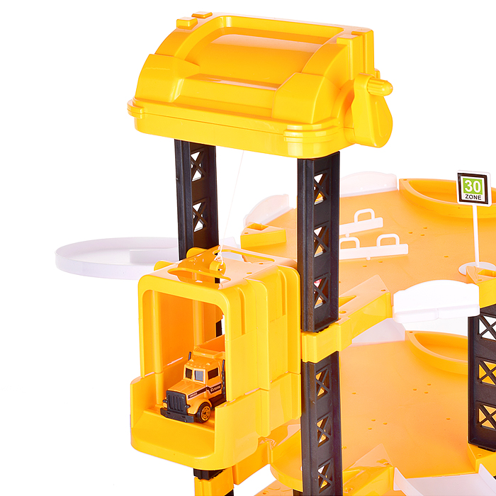 Парковка BBQ550-32B "Строительная техника" в коробке