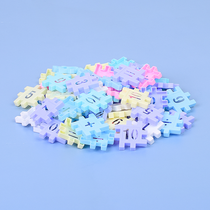 Конструктор 8614-6 "Неженка" для малышей (96 дет.) в ведерке