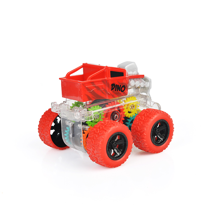 Машина-перевертыш 1819-55A "Трюкач" шестеренки, в ассортименте, в коробке