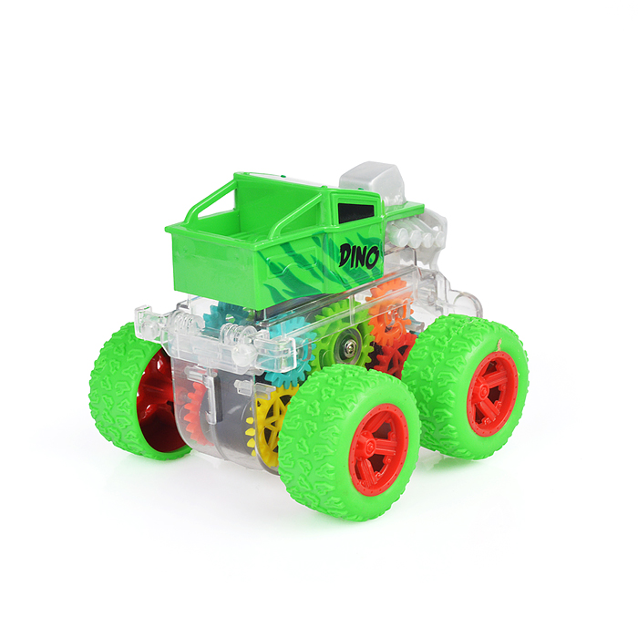 Машина-перевертыш 1819-55A "Трюкач" шестеренки, в ассортименте, в коробке