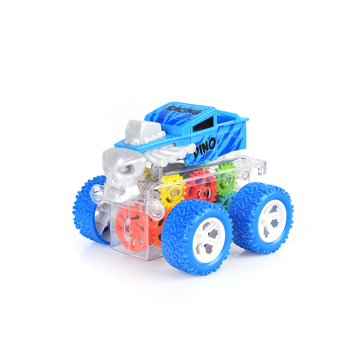 Машина-перевертыш 1819-55A "Трюкач" шестеренки, в ассортименте, в коробке