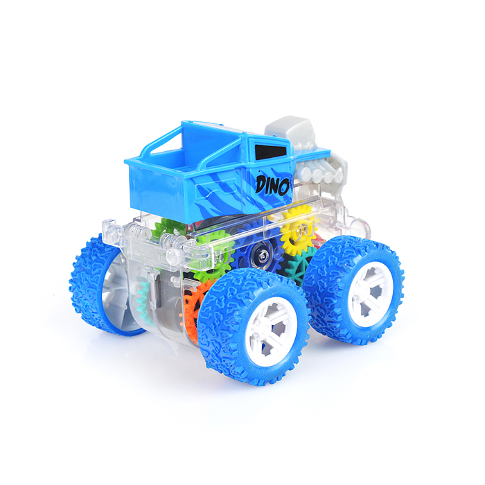 Машина-перевертыш 1819-55A "Трюкач" шестеренки, в ассортименте, в коробке