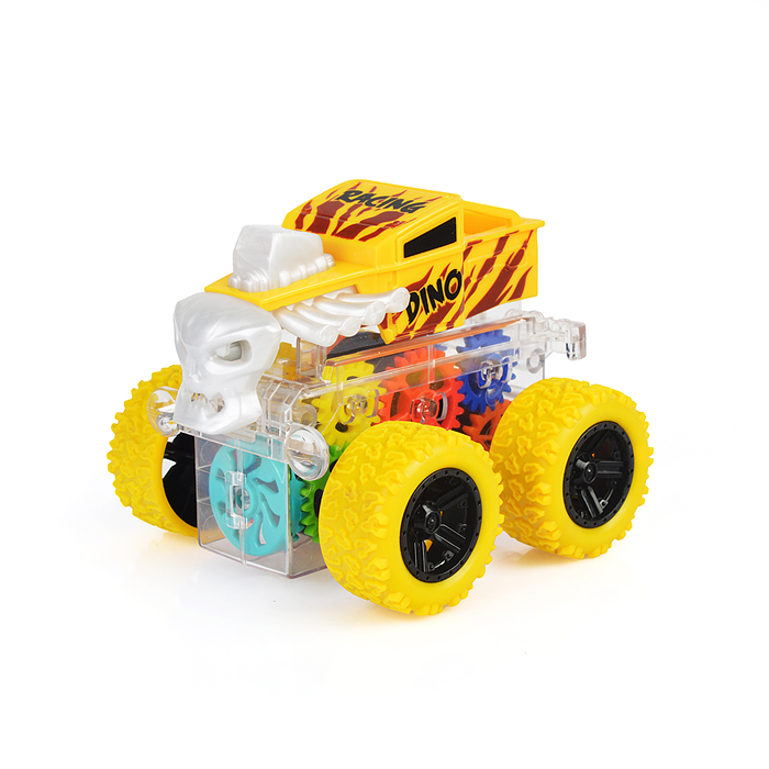 Машина-перевертыш 1819-55A "Трюкач" шестеренки, в ассортименте, в коробке