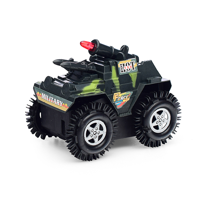 Машина- перевертыш 156 "Камуфляж" (свет) в коробке