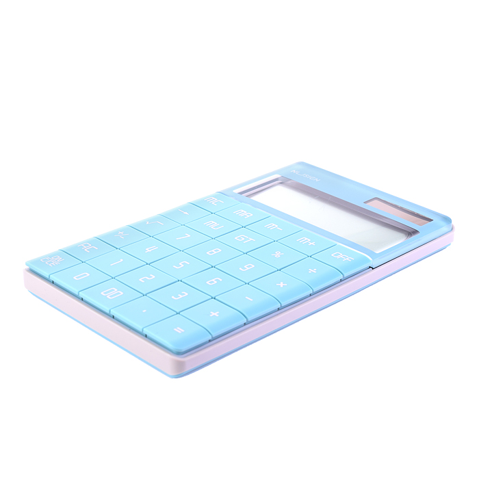 Калькулятор настольный, синий, 12-разр. 