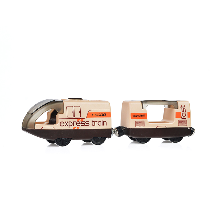 Фото к товару Поезд AU8884 "Exspress train" бежевый, в коробке Поезд AU8884 "Exspress train" бежевый, в коробке