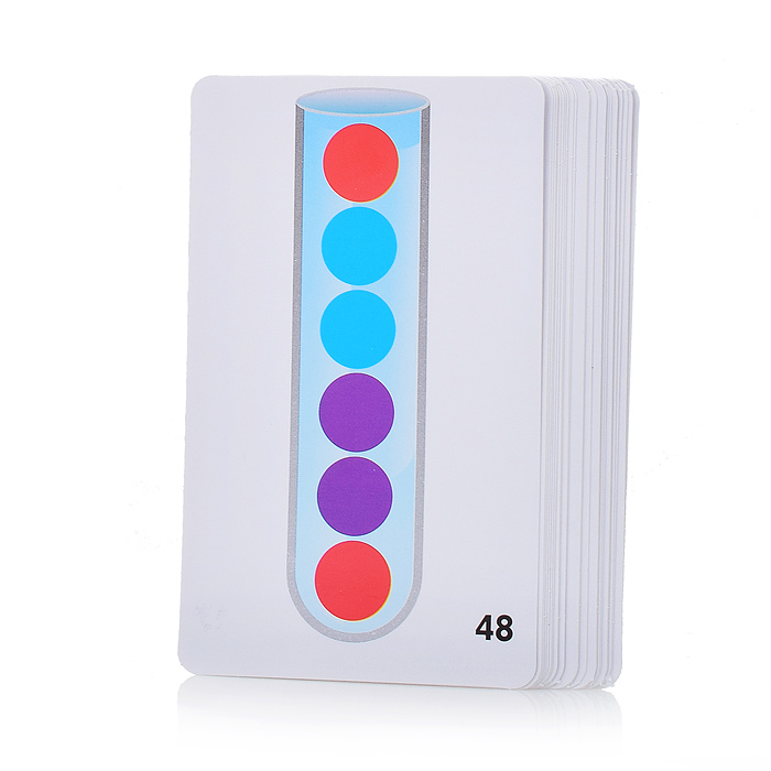 Развивающая игра D1368 "Шарики" с карточками 