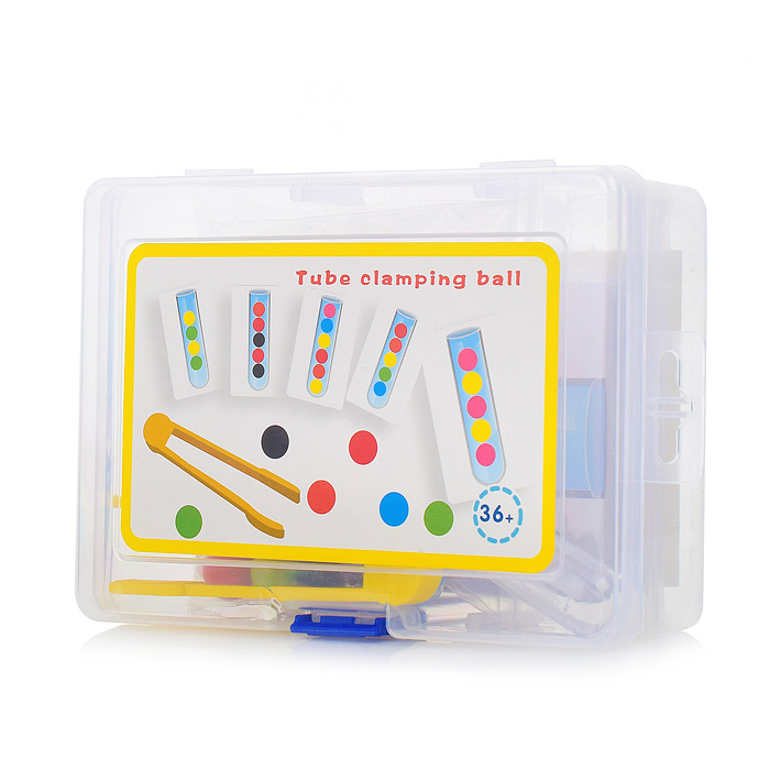 Развивающая игра D1368 "Шарики" с карточками 