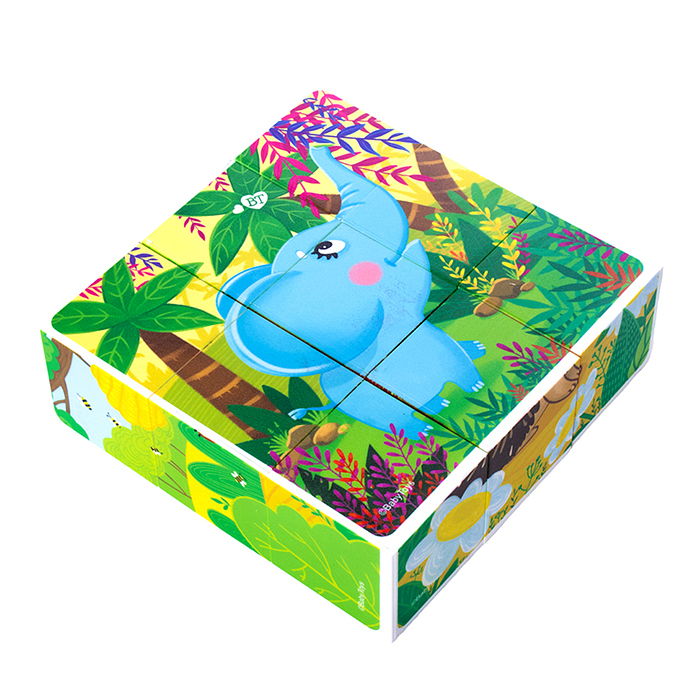 Фото к товару Кубики "Зверята" (без обклейки) 9 шт. Кубики "Зверята" (без обклейки) 9 шт.