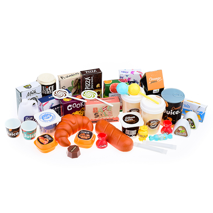 Игровой набор 668-68 "Супермаркет" (свет, звук) в коробке