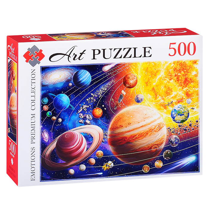 Пазлы 500 Artpuzzle "Солнечная система" Пазлы 500 Artpuzzle "Солнечная система"