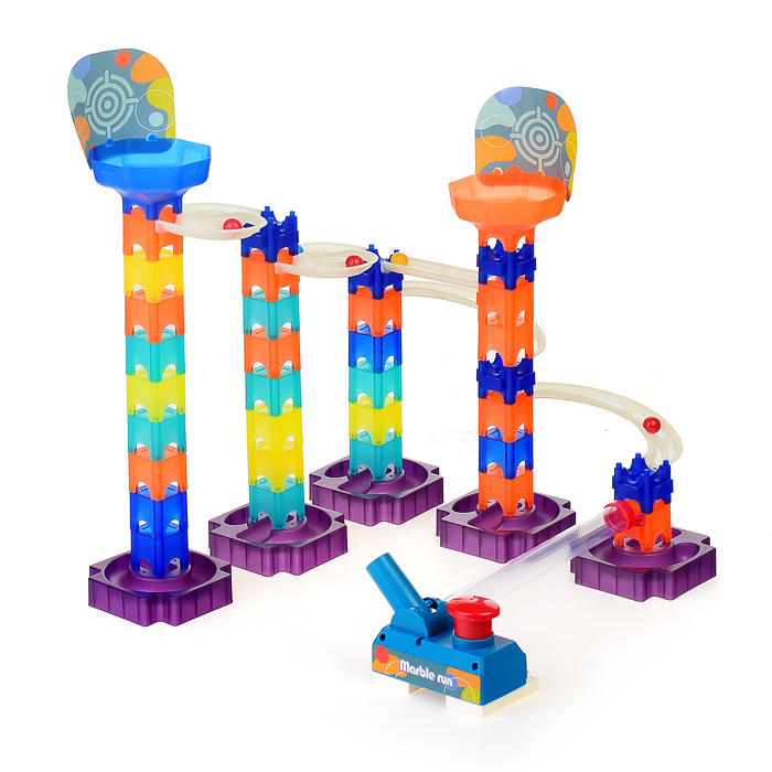 Конструктор YDX202 "КосмоШар" 58 дет., прозрачный блок, в коробке