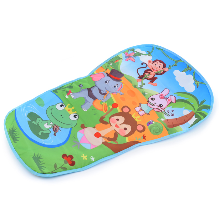 Фото к товару Коврик развивающий/ходунки 696-R28 "Веселые друзья" голубой, с пианино, в коробке Коврик развивающий/ходунки 696-R28 "Веселые друзья" голубой, с пианино, в коробке