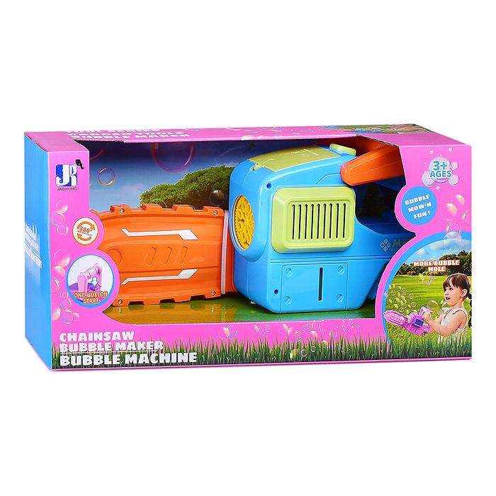 Фото к товару Игрушка для мыльных пузырей P81598A "Бензопила" в коробке Игрушка для мыльных пузырей P81598A "Бензопила" в коробке