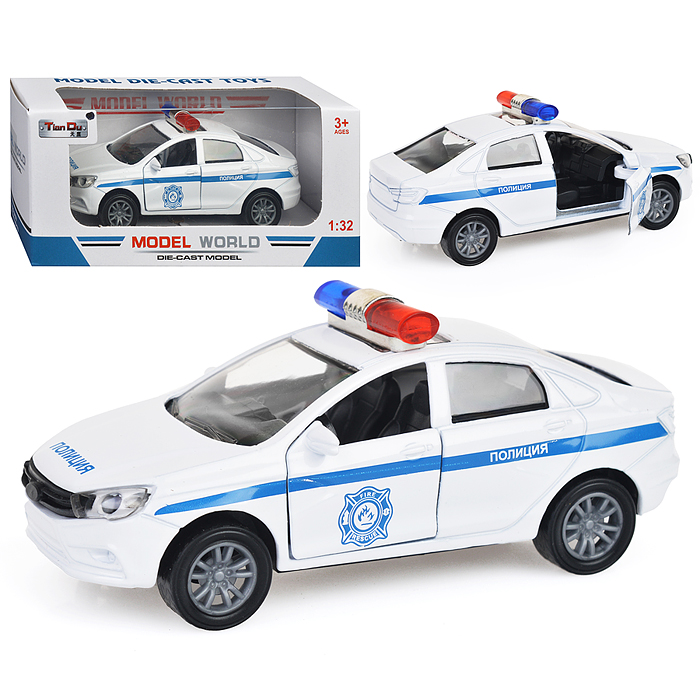 Фото к товару Машина F1133-3M "Городские службы" метал., в коробке Машина F1133-3M "Городские службы" метал., в коробке